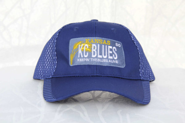 KC Blues Kansas license plate front view