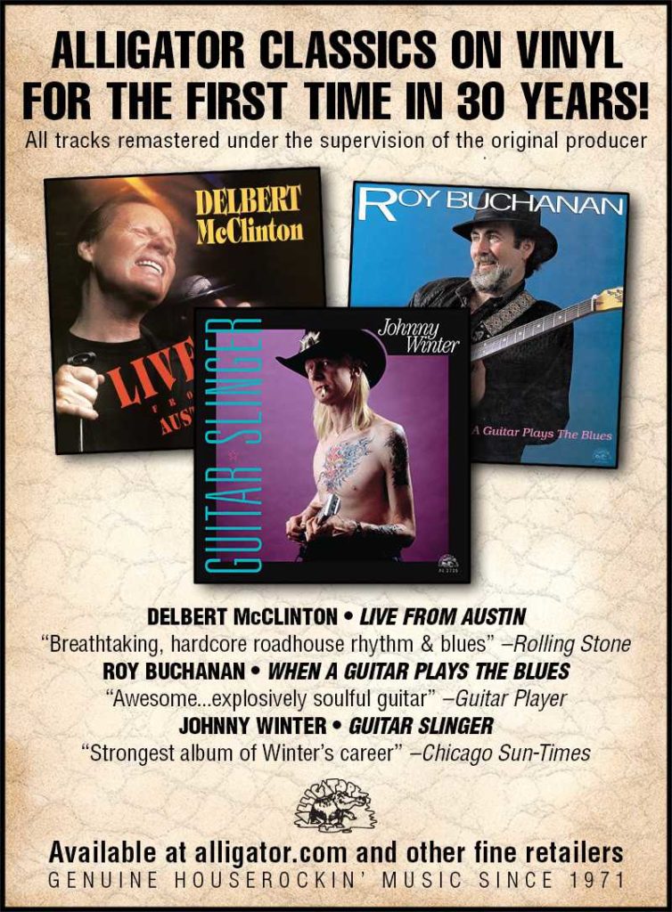 Reissue vinyl releases on Alligator Records