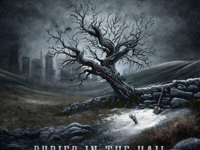 album cover for Buried in the Hail by Dom Martin