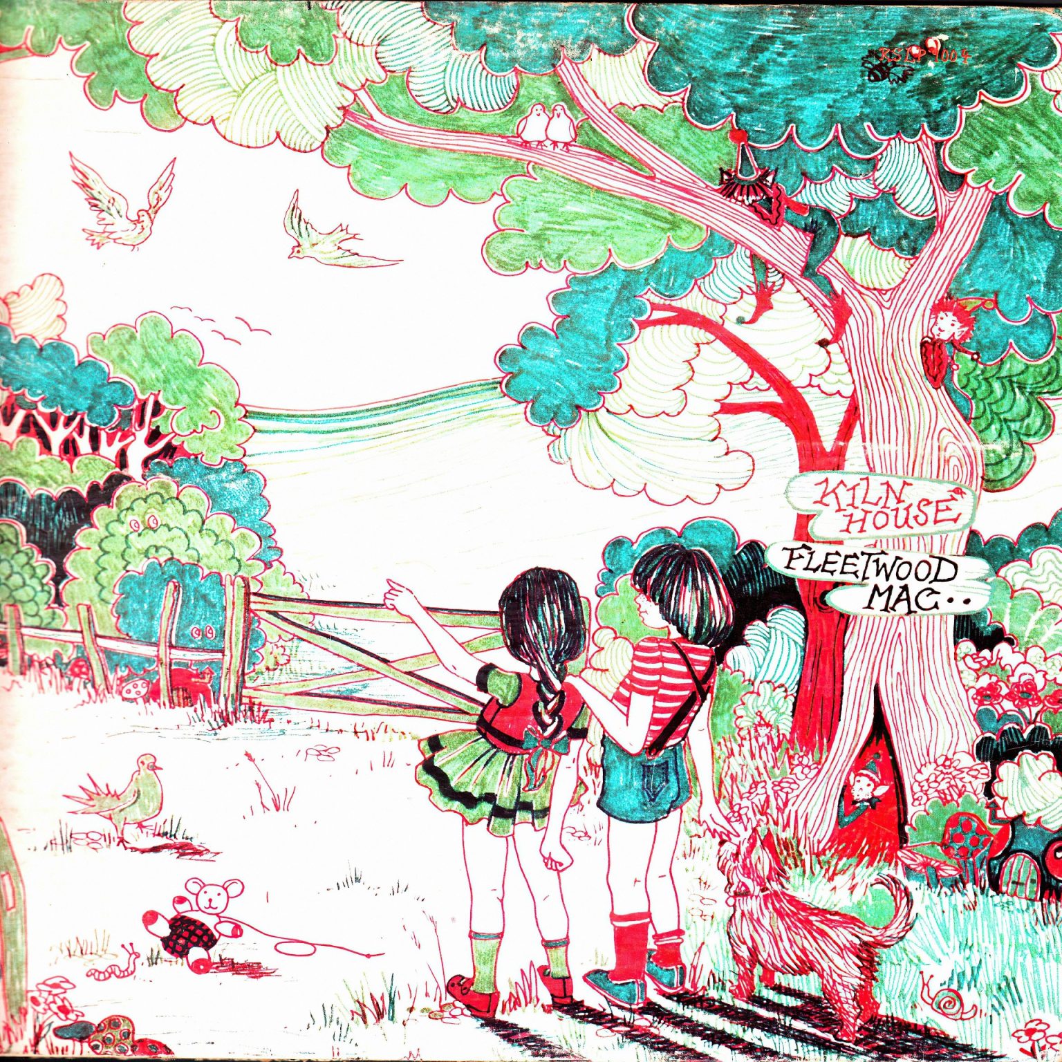 Kiln House album cover by Fleetwood Mac