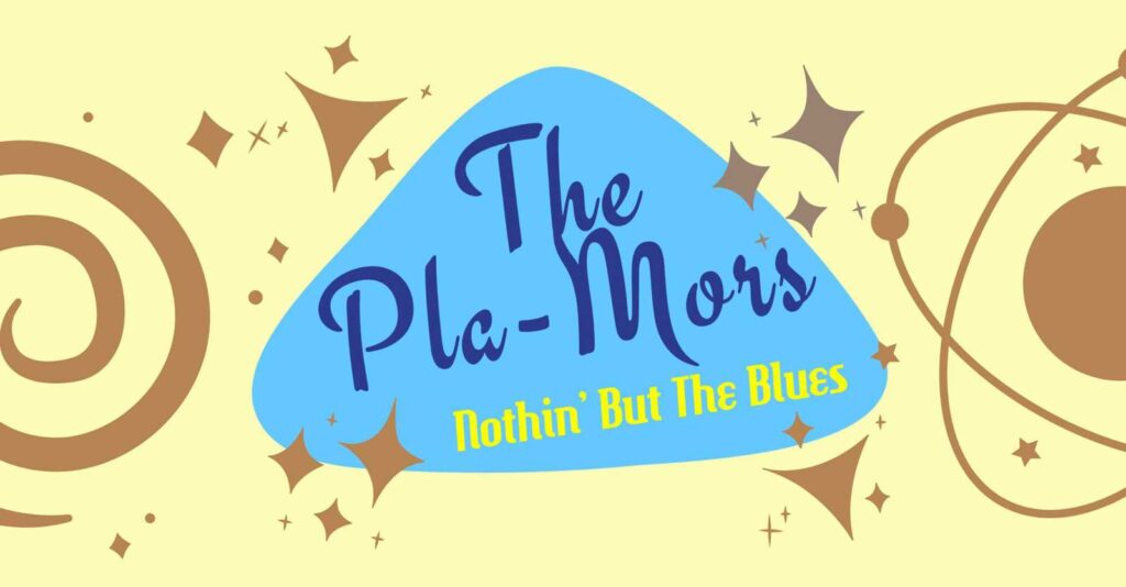 The Pla-Mors band logo banner