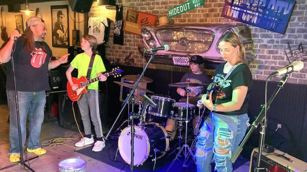 Coyote Bill w Brooks Clayton Haley at Hideout