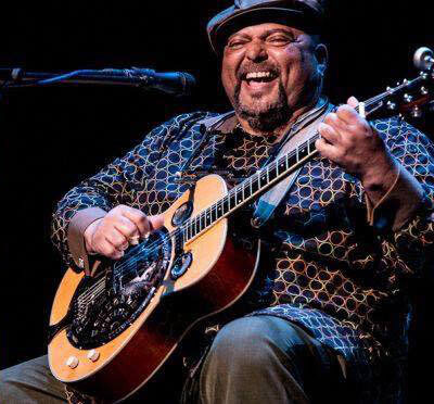 Kevin Burt playing laughing