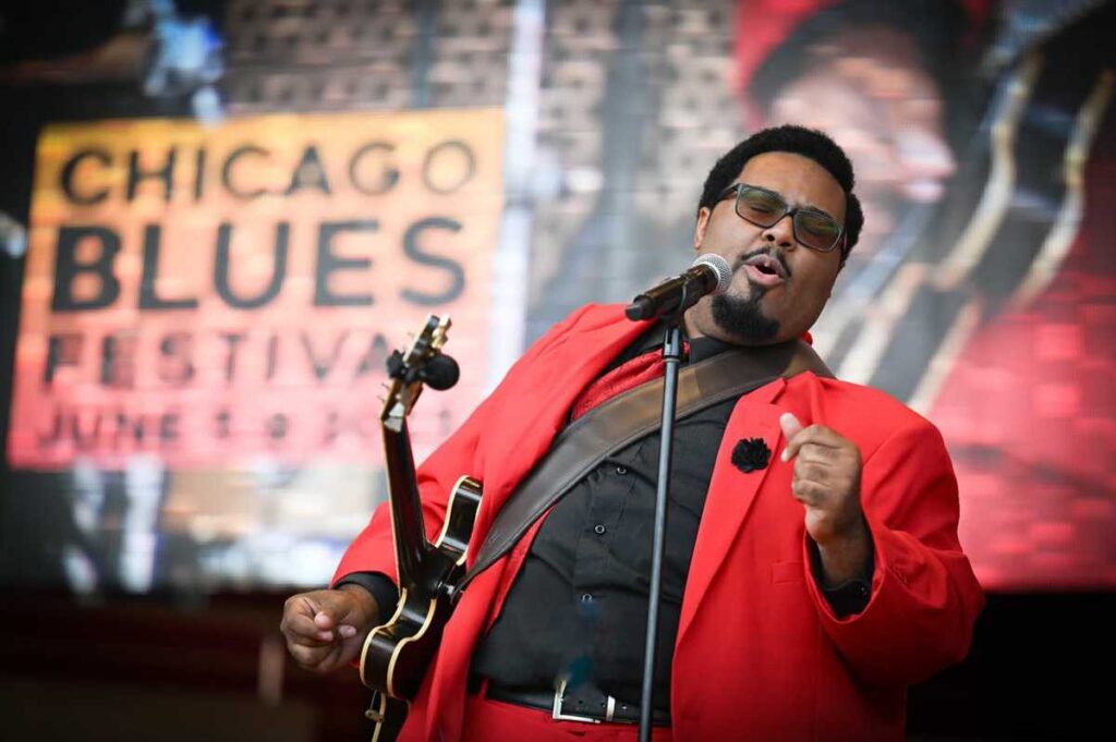 DK Harrell Chiacgo Blues Fest 2025